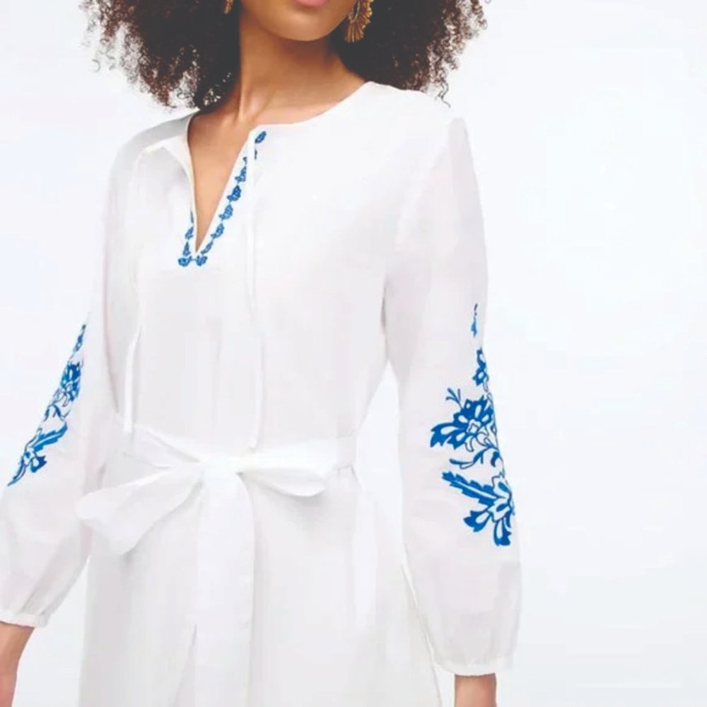 J. Crew Long-Sleeve Mini Dress